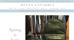 Desktop Screenshot of dianasanabria.com